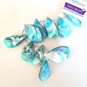 3/25$ 10 pcs Shell Beads with Hole for Beading & Jewelry Projects